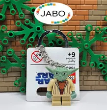 (S13 / 6 / 6) LEGO Star Wars 852550 Yoda Key Chain Keychain