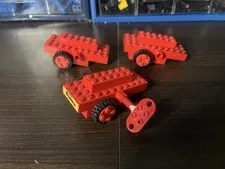 LEGO VINTAGE Wind-Up Motor & Key TESTED 1980s