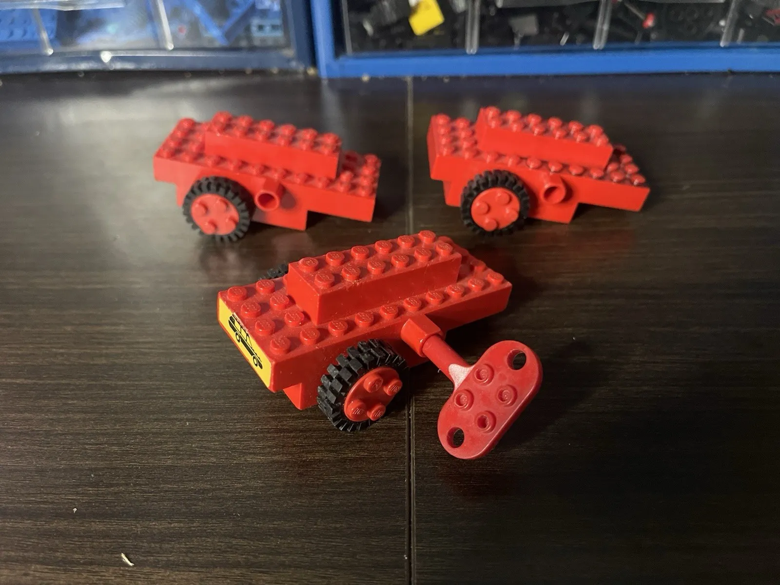 LEGO VINTAGE Wind-Up Motor & Key TESTED 1980s