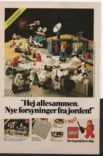 LEGO ADVERTISING INSERTS #  1-1505 # SPACE # 1981 #