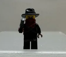 LEGO Bandit Minifigure 8827 Series 6 Cowboy Western
