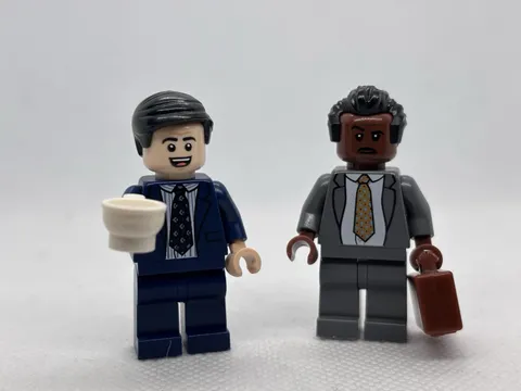 Lego Michael & Kevin The Office Bundle Minifigures Authentic