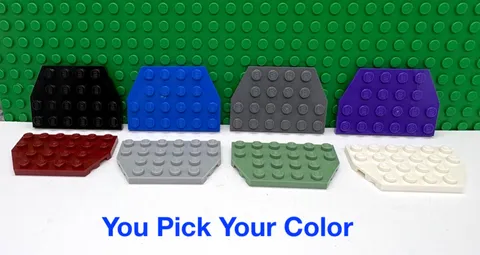 LEGO 4x6 Wedge Plate with Cut Corners "You Pick Your Color and Qty" NEW