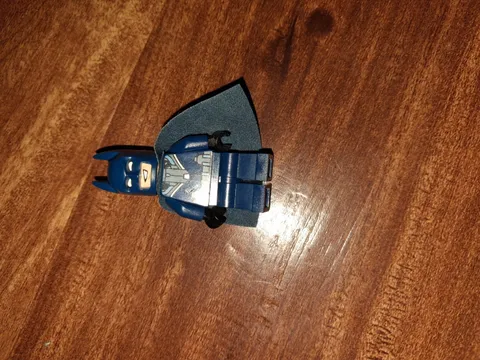 LEGO Batman Minifigure Dark Blue Suit, Modern and Classic 2006 Head Mashup