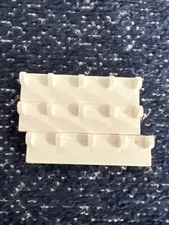 LEGO 4625 White Hinge Tile 1 x 4 - 3 Pieces