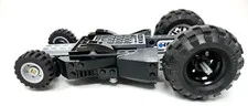 Lego Batmobile Chassis (Parts Only) Black With Tires