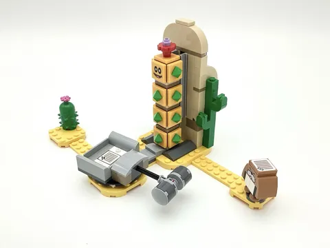 LEGO Super Mario Desert Pokey Expansion Set 71363 Complete Retired 180 Pieces