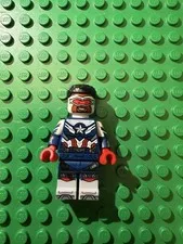 LEGO Marvel Captain America Colmar05 Minifigure Sam Wilson SH0999