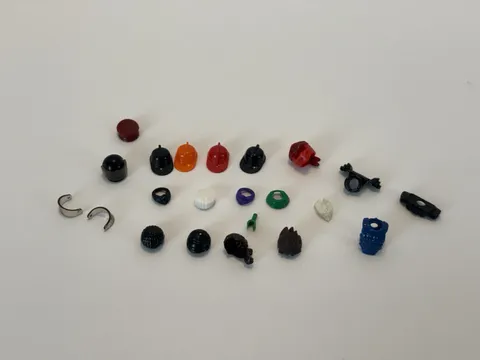 Lego Minifigure Accessories Hats & Hair Over 20 Pieces Star Wars Rey Hair