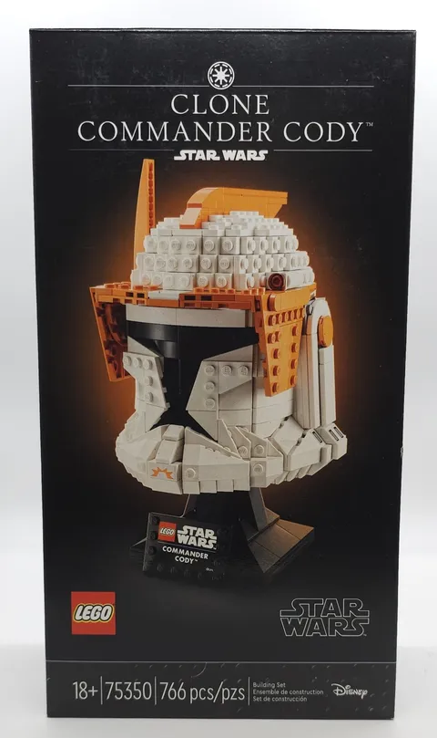 Lego Star Wars Clone Commander Cody Helmet 75350 New Factory Sealed New Retired