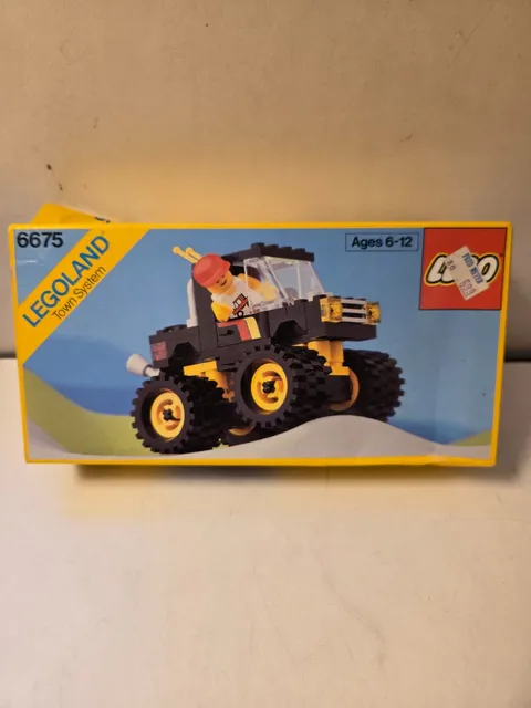 NIB Lego Set 6675 Road And Trail 4x4 Vintage Legoland City Classic TOWN System
