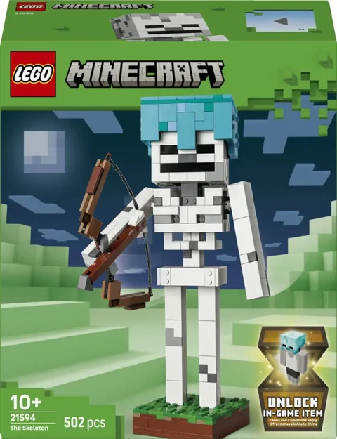 LEGO Minecraft The Skeleton 21594 Building Toy Set New Gift