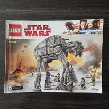 LEGO Star Wars 75189 First Order Heavy Assault Walker Instructions (Manual Only)