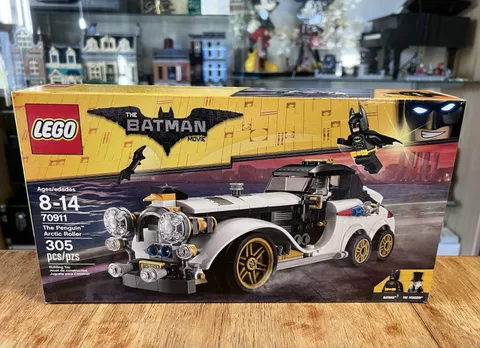 New 2017 LEGO Batman Movie 70911 The Arctic Roller Rare Penguin Minifigure NIB