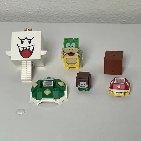 LEGO Super Mario King Boo Galoomba Spiny Larry Bowser Jr Shell Replacement LOT