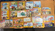 Huge LEGO Instructions Booklets Manuals Lot Creator