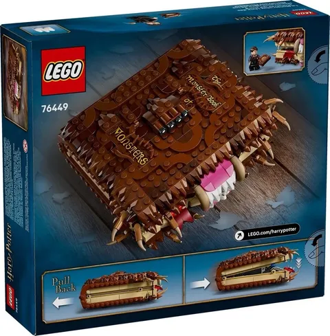 Lego Harry Potter 76449 Chomping Monster Book for Monsters 518 Piece NEW SEALED