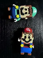 Super Lego Mario and Super Lego Luigi w/batteries LOT