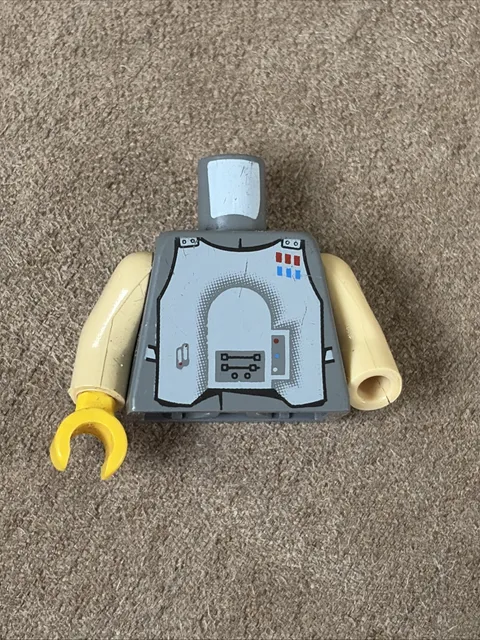 LEGO Star Wars - Minifig, Torso Imperial Officer Pattern (Hoth) - Dk Bluish Gray