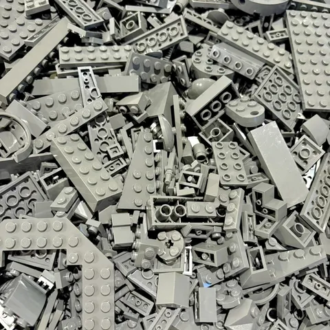 LEGO Grey Pieces Lot - 13.2 oz - Free Shipping