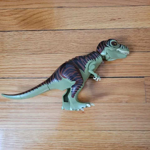 Lego Figure Tyrannosaurus Rex Only T-Rex From  Set 5887 Dino Defense HQ 2010