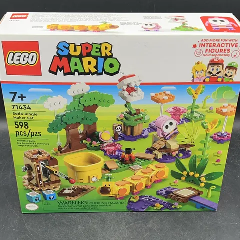 LEGO Super Mario Soda Jungle Maker Set 71434 598 Pieces 2024