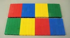 Lego Duplo Lot 400 2X2 Building Blocks Red Blue Yellow Green Parts & Pieces