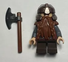 Lego Gimli Minifigure The Hobbit Lord of the Rings lor013 79008 9474 79006 9473