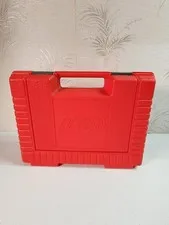 LEGO Carrying Storage Hard Red Case Only USA Made 1985 Mint Condition 