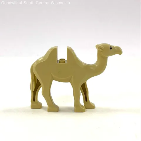 Tan LEGO Camel Figure; Part Number 88291c01pb01 From 7573 Battle Of Alamut