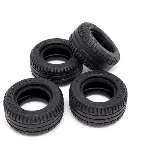 LEGO Parts - Black Tire 30.4 x 14 VR - No 6578 - QTY 4