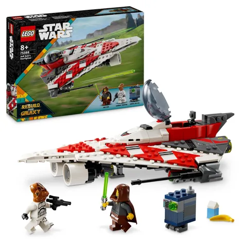 LEGO Star Wars Jedi Bob’s Starfighter Buildable Toy Vehicle for 8 Plus Year Old