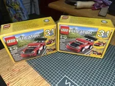 LEGO CREATOR: Red racer (31055)lot Of 2 Sets