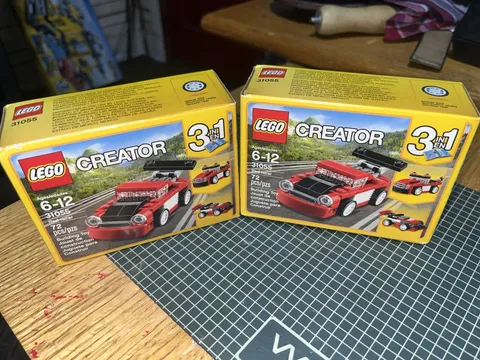 LEGO CREATOR: Red racer (31055)lot Of 2 Sets