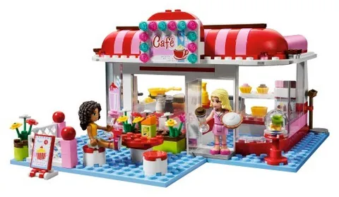 LEGO FRIENDS: City Park Cafe (3061) 100% Complete