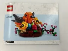 Lego Birds Flowers 40639 Instructional Manual Only