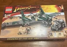LEGO Indiana Jones 7683 Fight on the Flying Wing 376pc Raiders