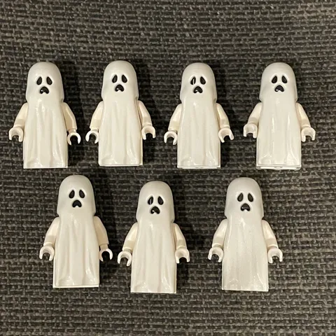 LEGO Minifigure Ghost Lot of 7 Vintage Monster Fighter 2012