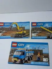 LEGO CITY: Excavator and Truck (60075) - Manuals Only Fast Shipping 