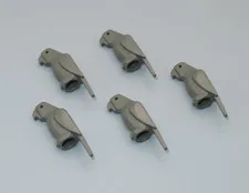 LEGO 5 Parrot lot classic dark gray Bird Animal air minifigure