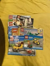 LEGO Instruction Manual Lot Star Wars, Minecraft, City, Creator