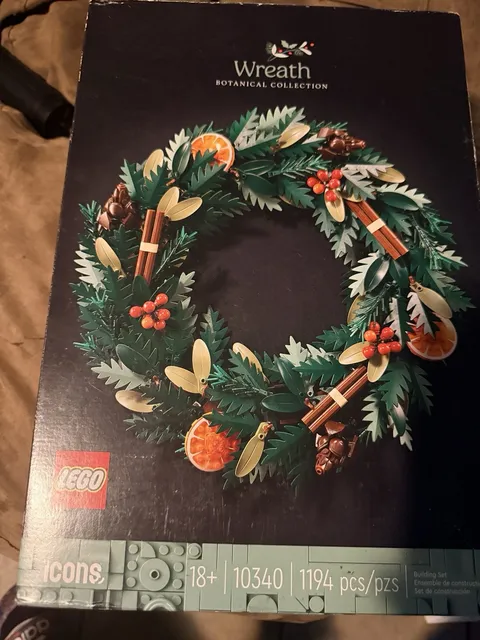 LEGO Botanicals 10340 Wreath (Sealed)