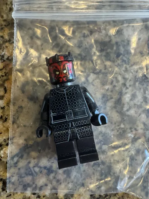LEGO Star Wars Darth Maul Minifigure Black Outfit