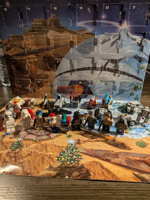 Lego Star Wars Advent Calendar 2017 #75184 99.9% Complete
