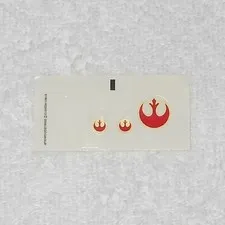 LEGO Star Wars - (x3) Rebel Alliance Symbol Stickers - 7668stk01 From 7668 2008