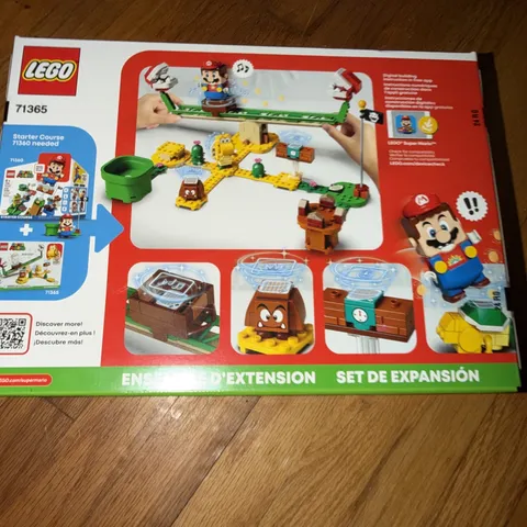 LEGO 71365 Super Mario Piranha Plant Power Slide Expansion - New In Box