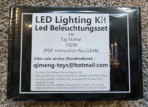 LED Lighting Kit For LEGO 10256 - Taj Mahal