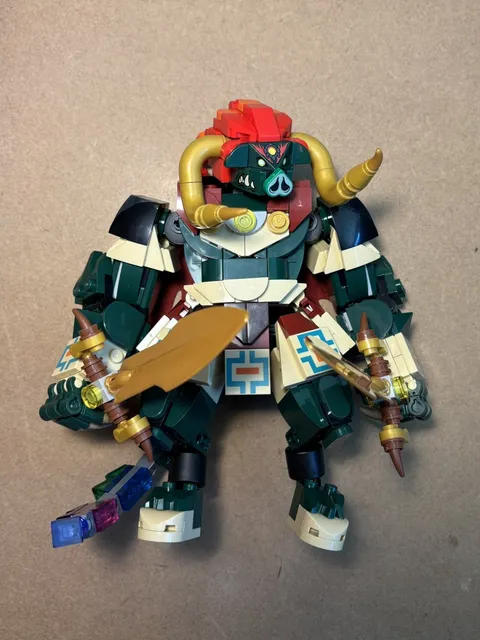 LEGO Ganon Buildable Figure From Zelda Ocarina Of Time The Final Battle 77093