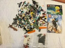 LEGO Lot of Miscellaneous Pieces From Different Sets In Good Condition & booklet
