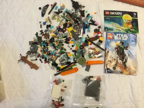 LEGO Lot of Miscellaneous Pieces From Different Sets In Good Condition & booklet